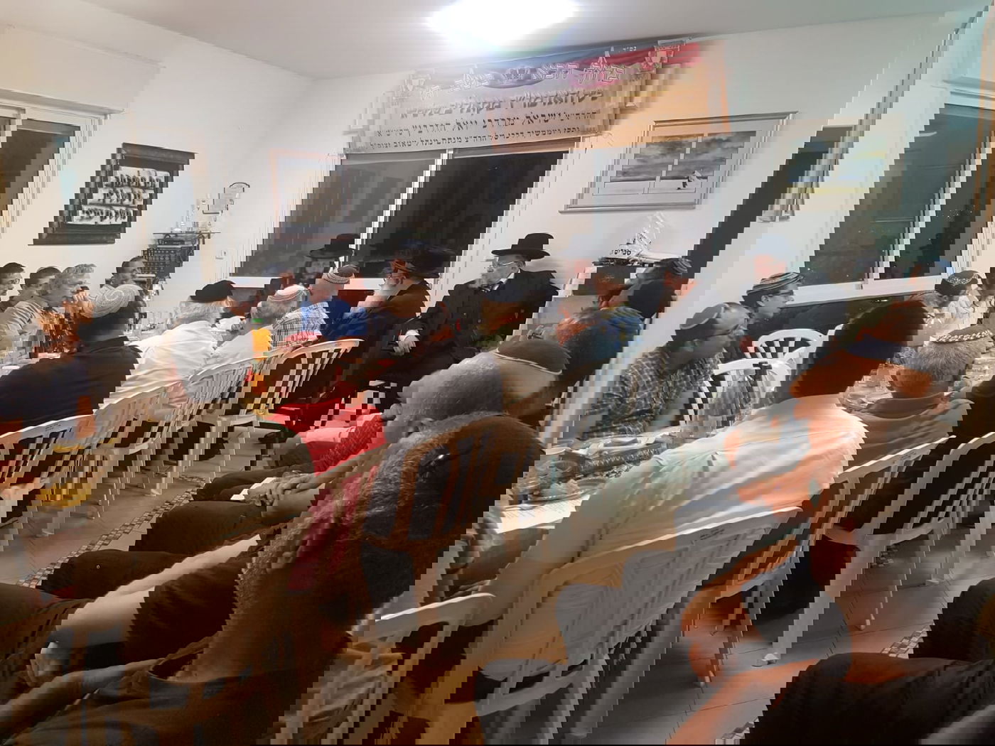 האדמו"ר מקאליב בביקור חיזוק בעיר מודיעין