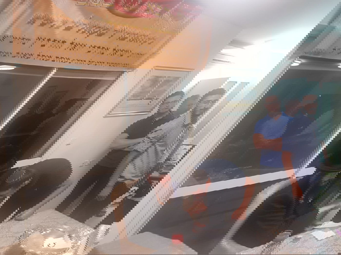 האדמו"ר מקאליב בביקור חיזוק בעיר מודיעין