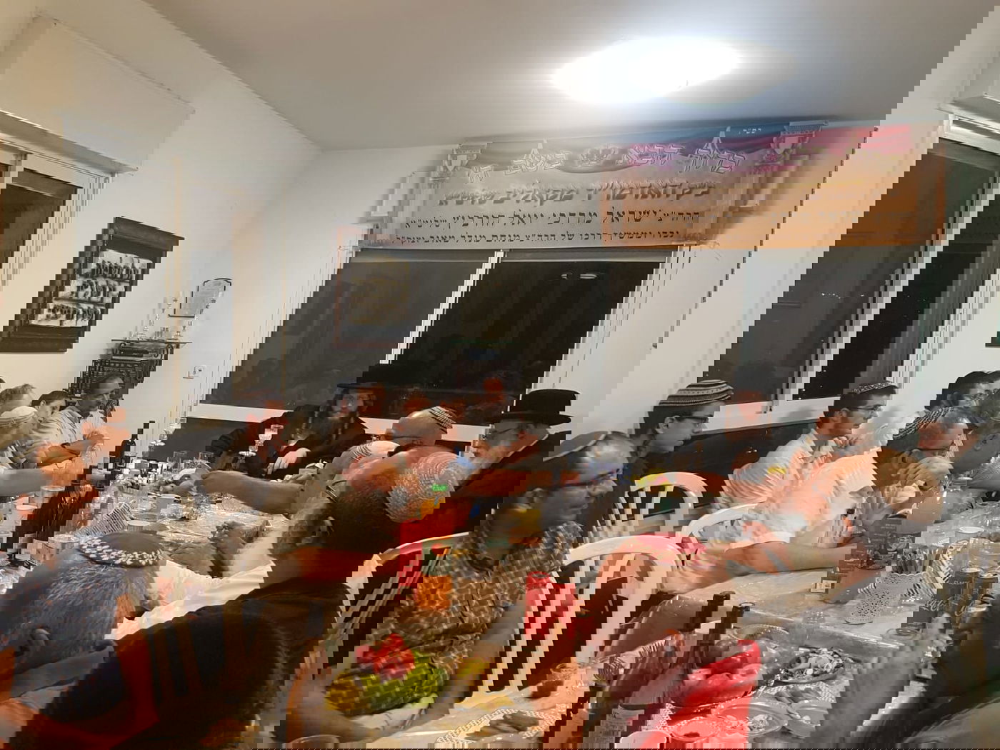 האדמו"ר מקאליב בביקור חיזוק בעיר מודיעין