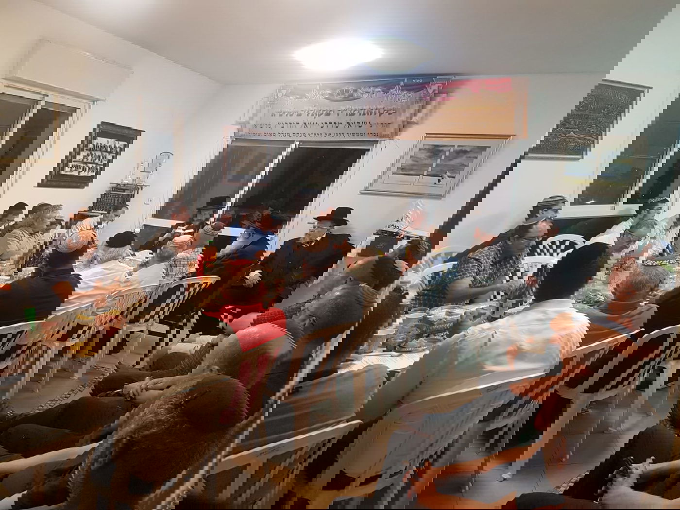 האדמו"ר מקאליב בביקור חיזוק בעיר מודיעין