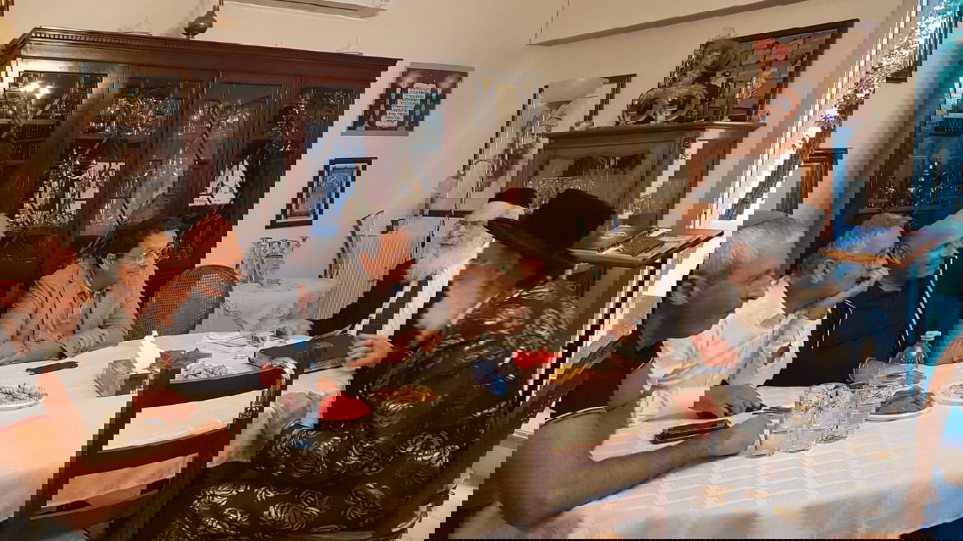 הנגיד, עם האדמו"ר מוויז'ניץ