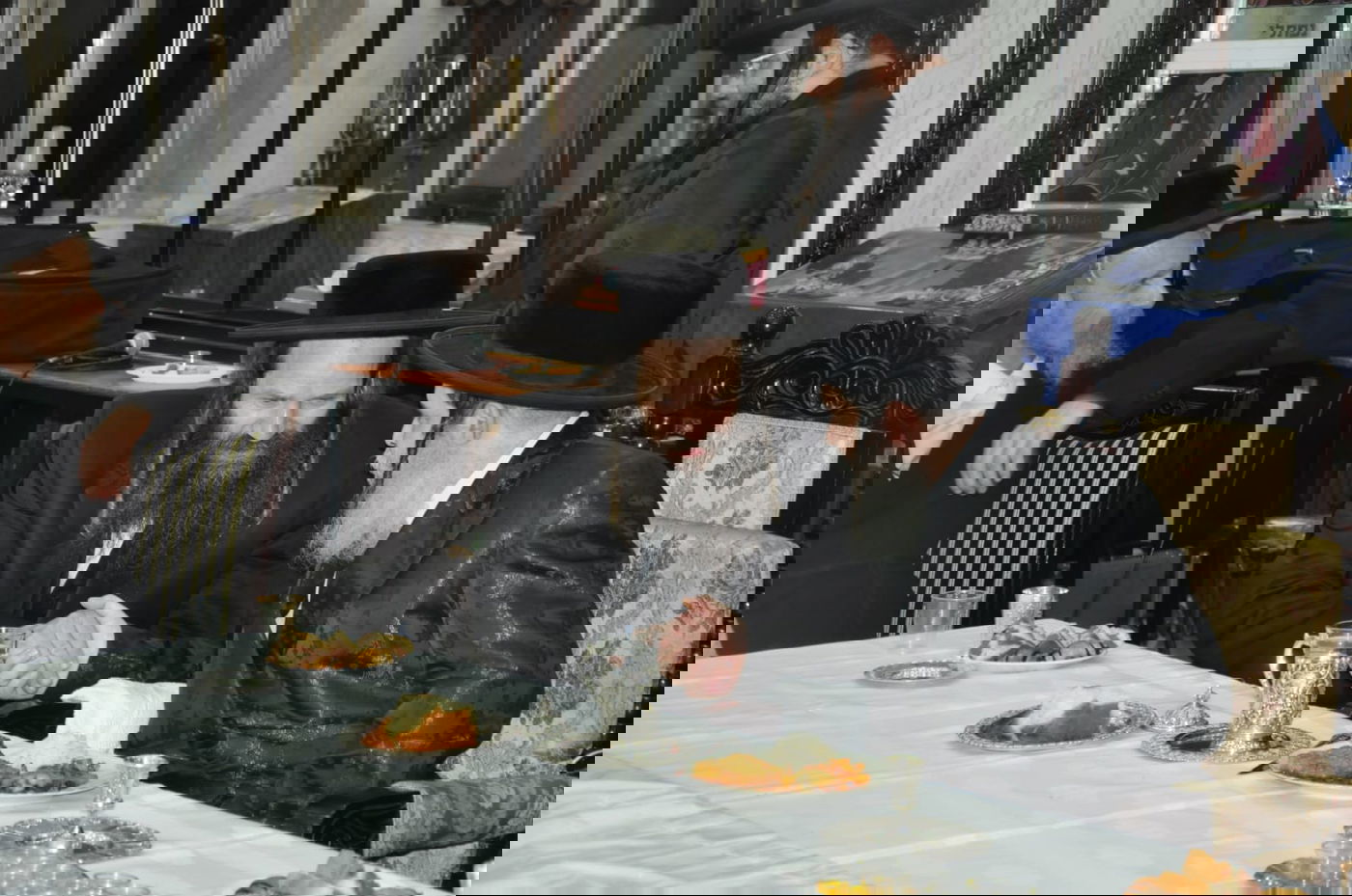 האדמו"ר מנדבורנא חנך את בית מדרשו החדש