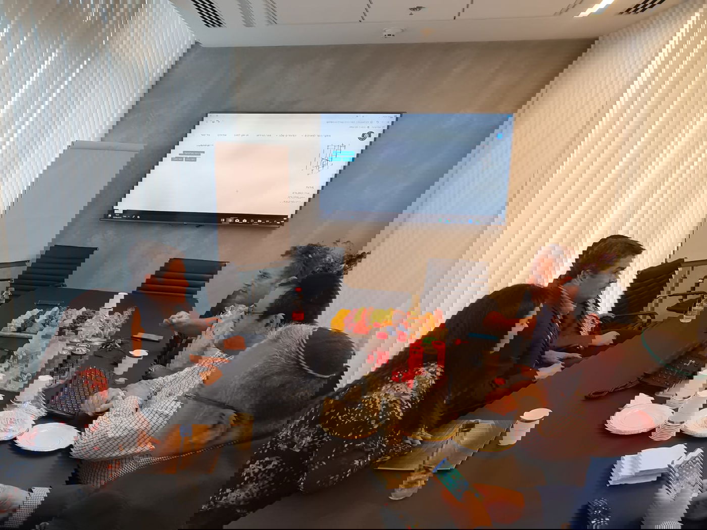 נשיא הונדורס ביקר בעיר בני ברק. תיעוד