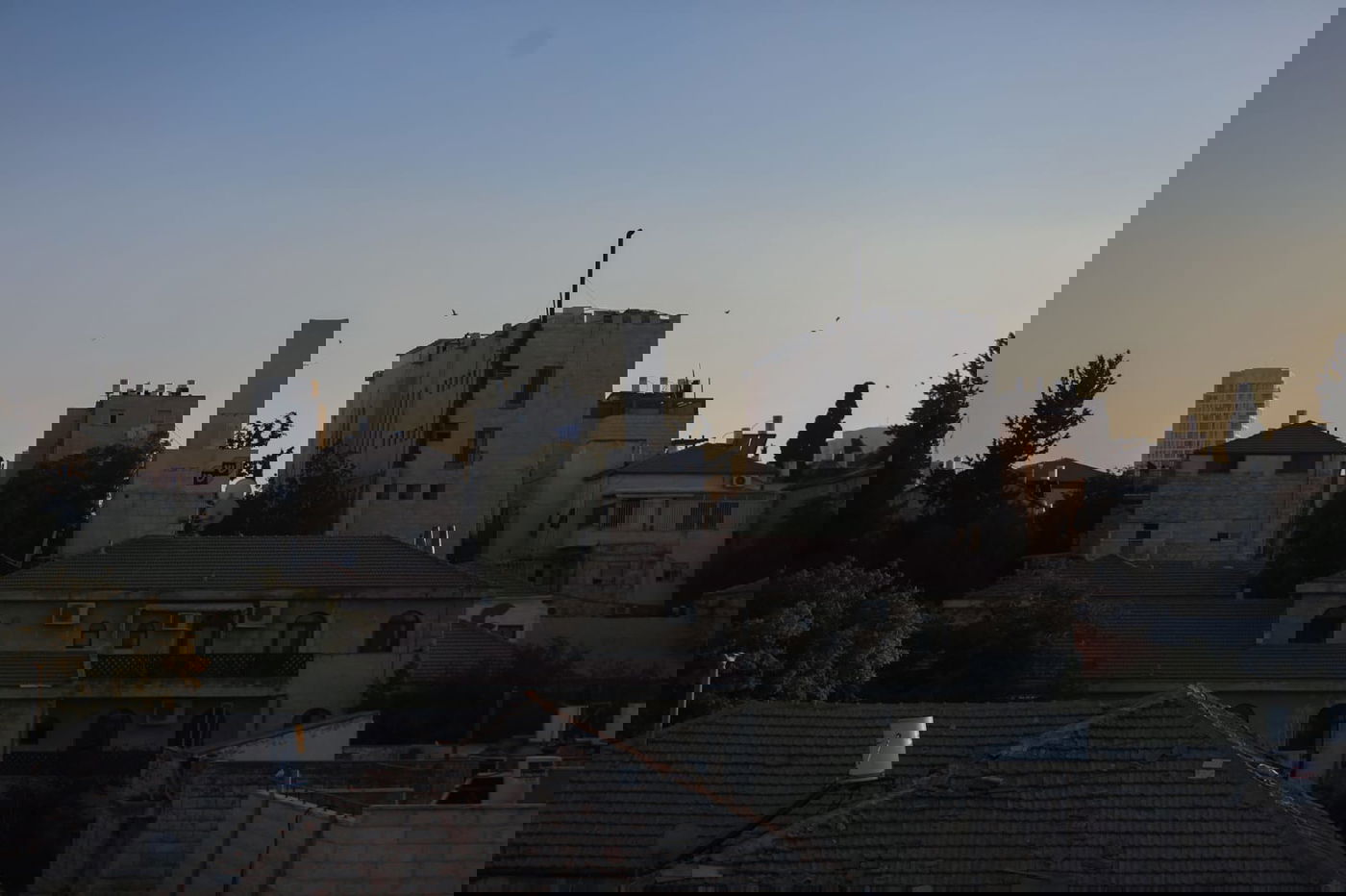 צפו: מבט מלמעלה על השכונות בירושלים