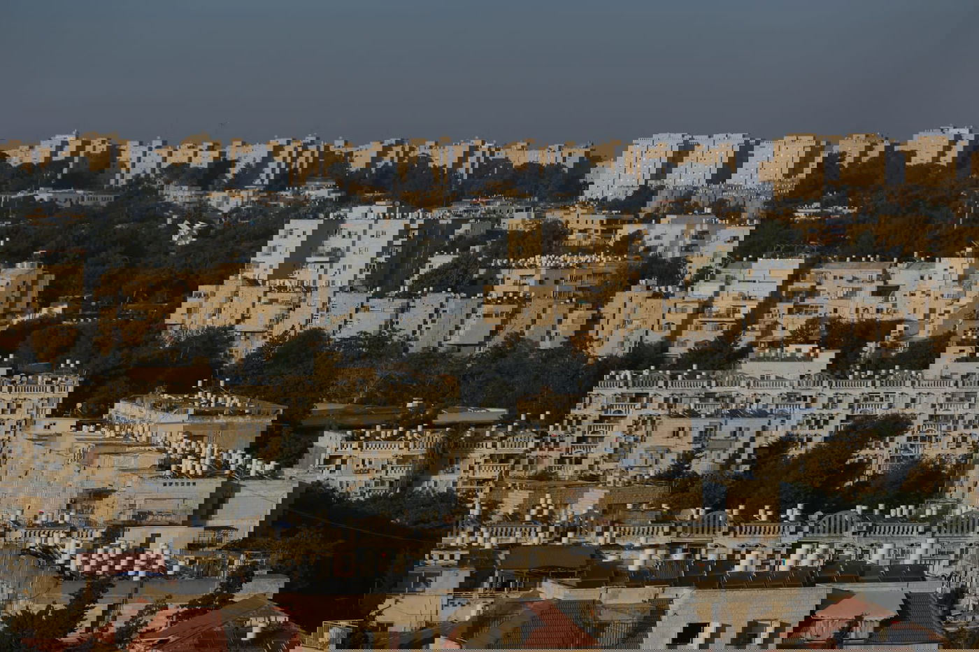 צפו: מבט מלמעלה על השכונות בירושלים