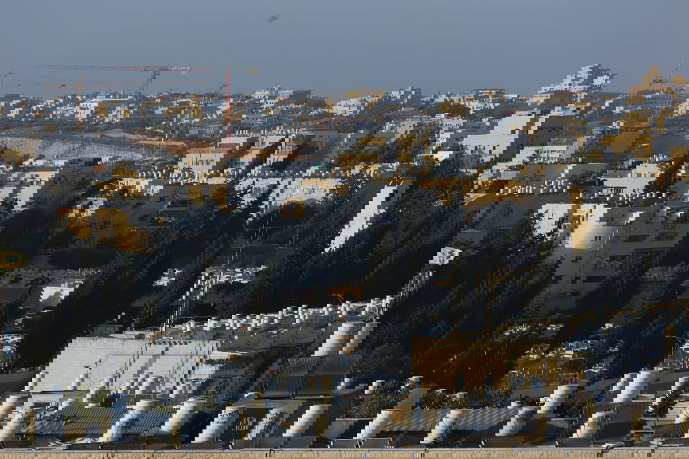 צפו: מבט מלמעלה על השכונות בירושלים