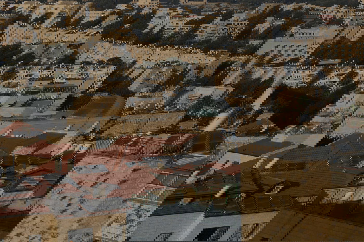 צפו: מבט מלמעלה על השכונות בירושלים