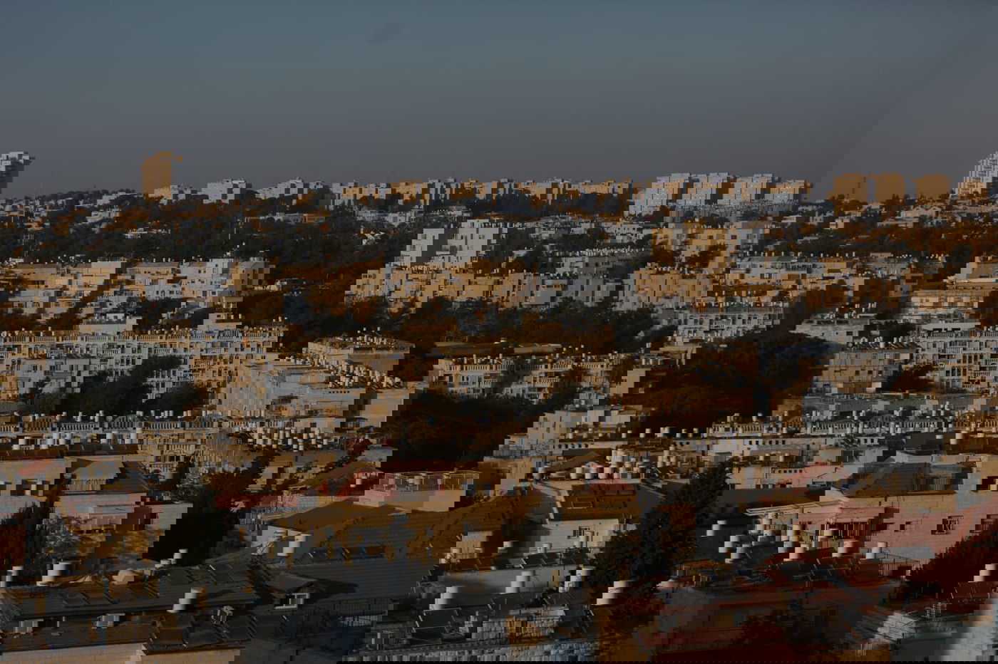 צפו: מבט מלמעלה על השכונות בירושלים