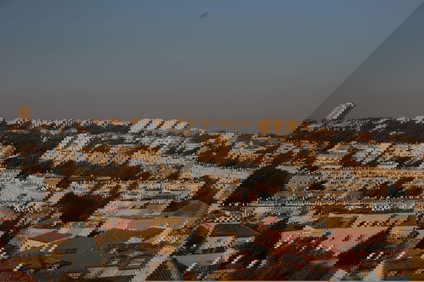 צפו: מבט מלמעלה על השכונות בירושלים