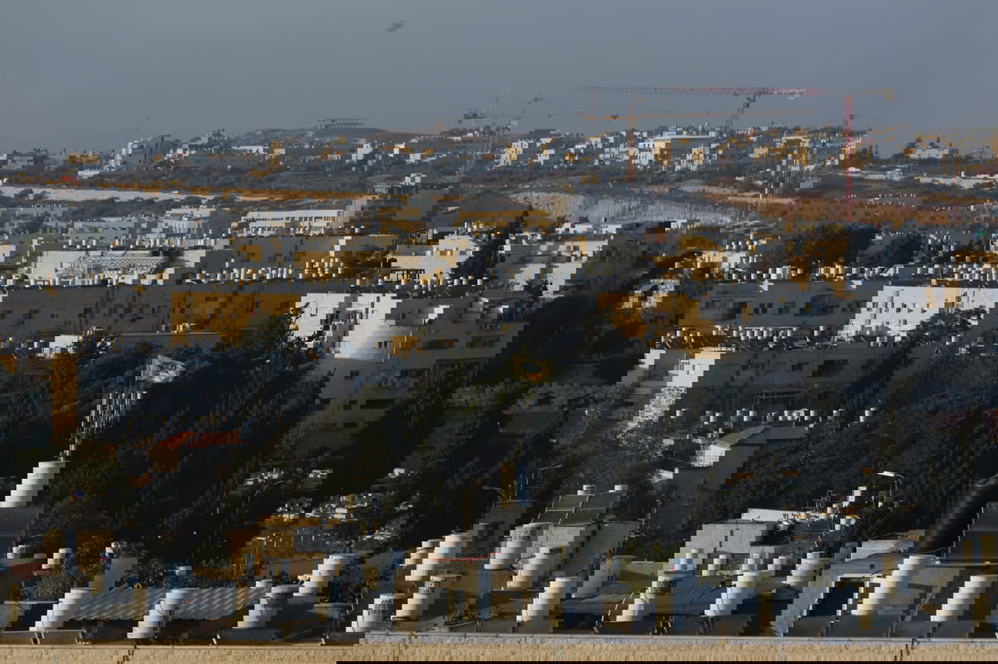 צפו: מבט מלמעלה על השכונות בירושלים