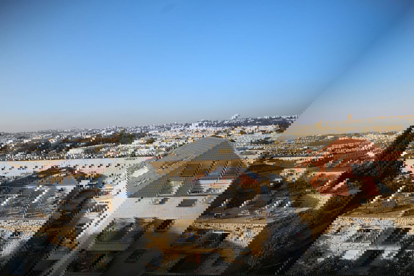 צפו: מבט מלמעלה על השכונות בירושלים