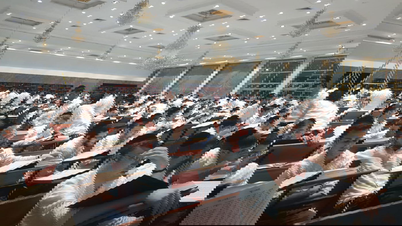 צפו: פתיחת זמן אלול בישיבת 'עטרת שלמה'