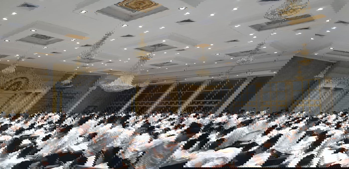 צפו: פתיחת זמן אלול בישיבת 'עטרת שלמה'