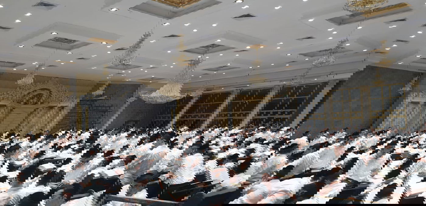 צפו: פתיחת זמן אלול בישיבת 'עטרת שלמה'