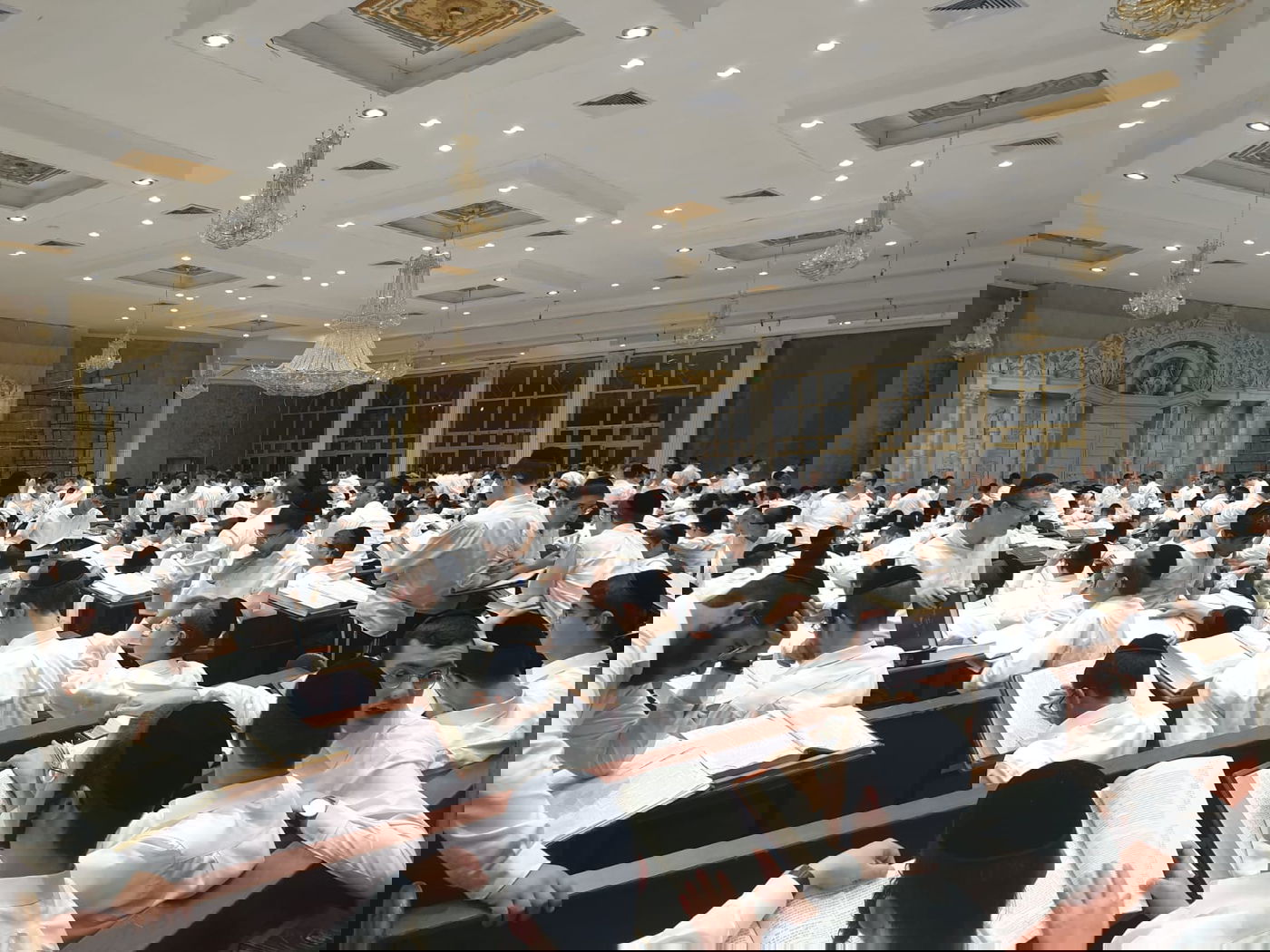 צפו: פתיחת זמן אלול בישיבת 'עטרת שלמה'