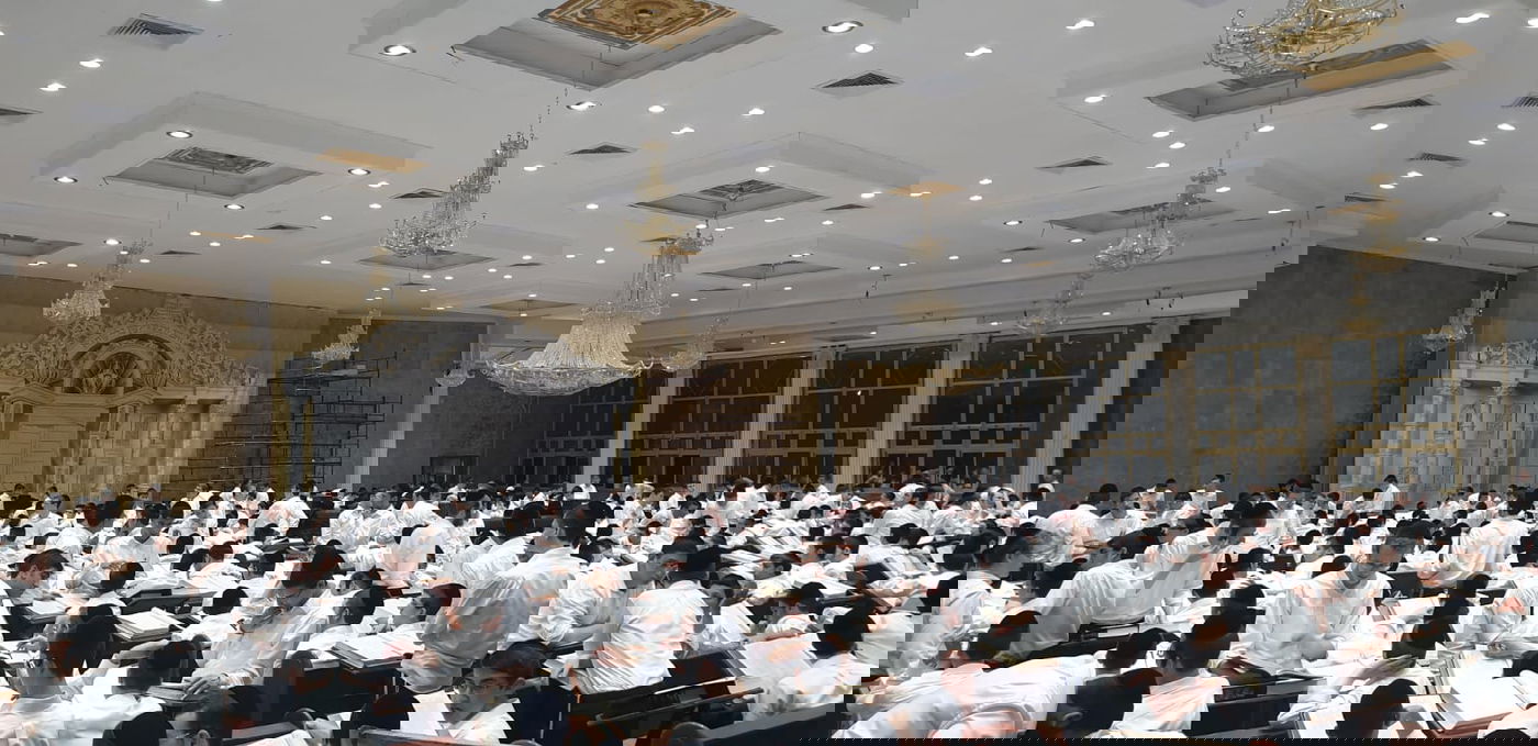 צפו: פתיחת זמן אלול בישיבת 'עטרת שלמה'