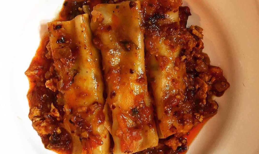 קנלוני במילוי עוף ובטטה