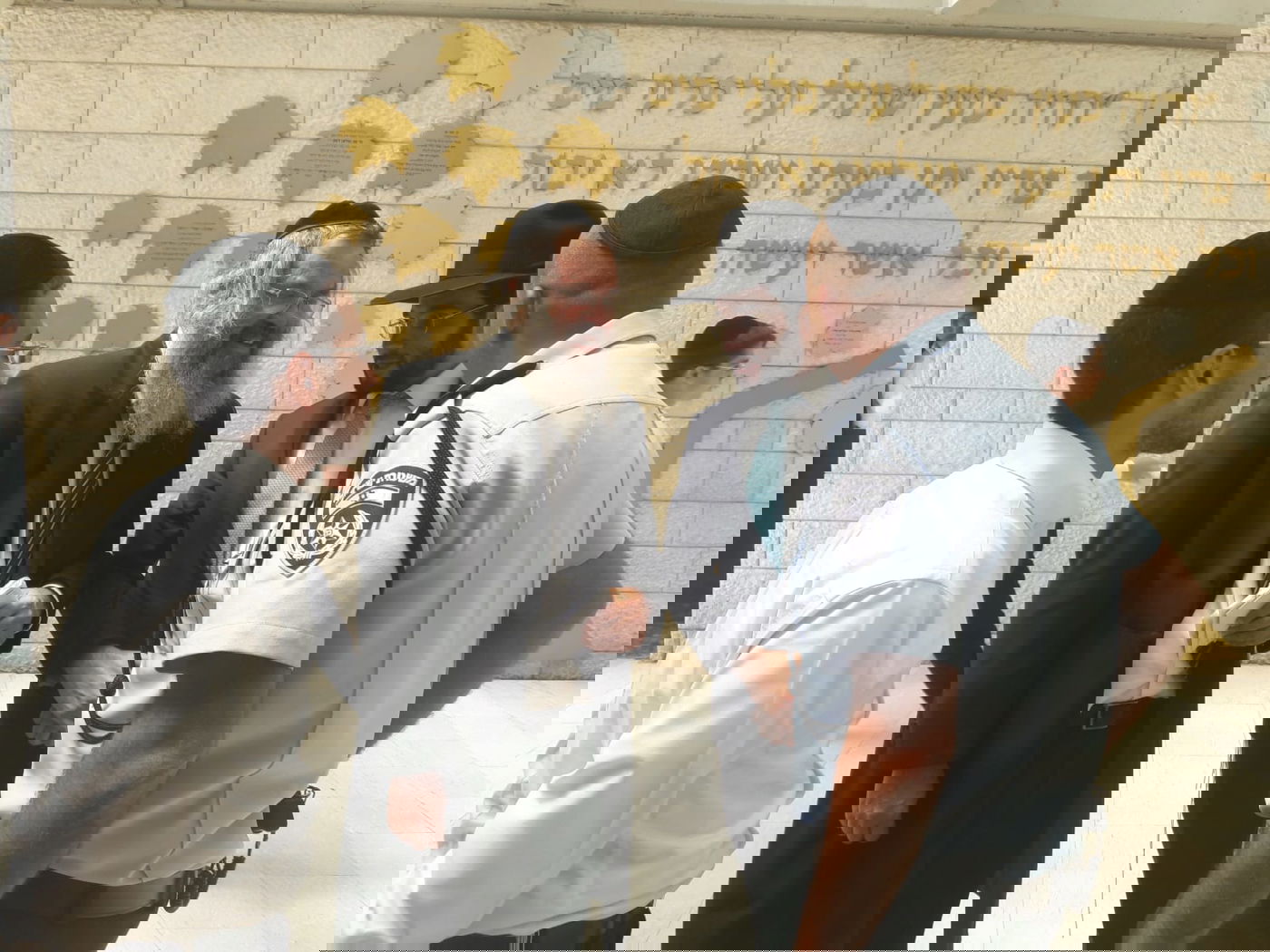 בכירי משטרת ירושלים ביקרו בישיבת חברון