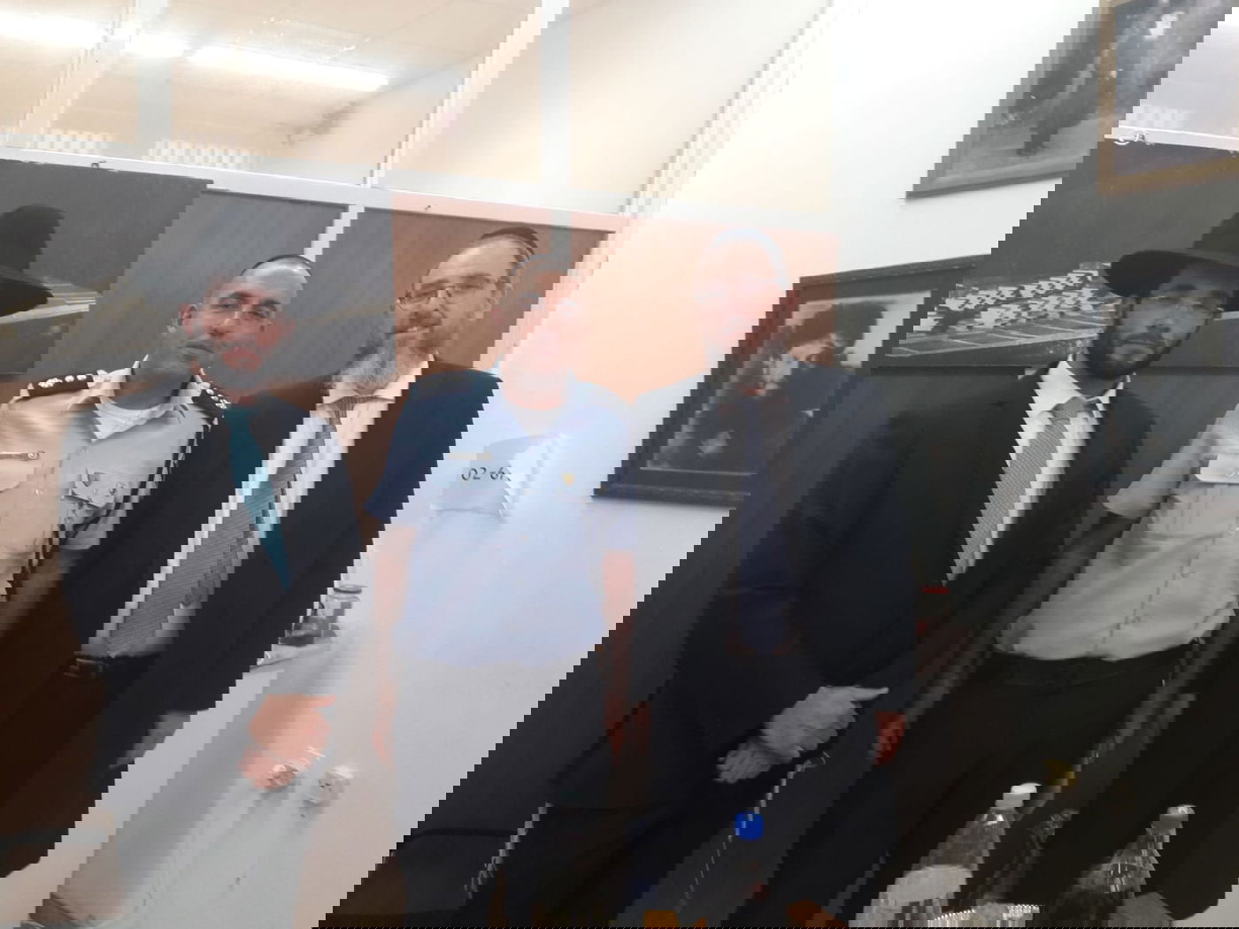 בכירי משטרת ירושלים ביקרו בישיבת חברון