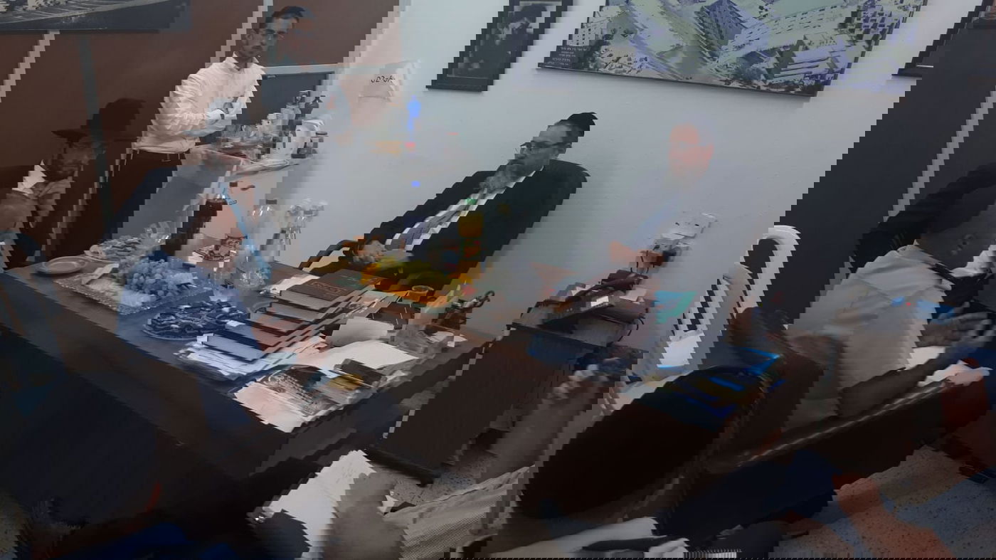 בכירי משטרת ירושלים ביקרו בישיבת חברון