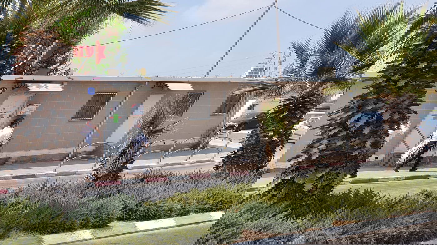 שריפת קוצים ליד מודיעין עילית; גן ילדים - פונה