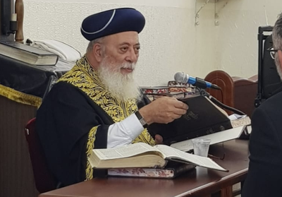 הראשל"צ הגר"ש עמאר, השבוע