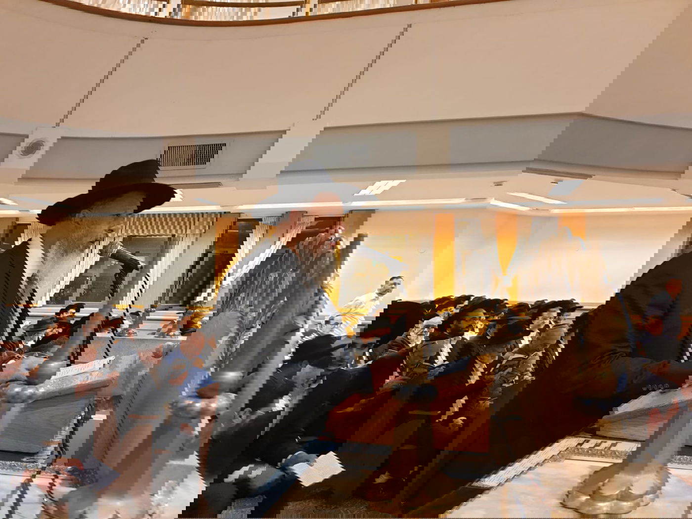 הסליחות בראשות הראשל"צ ו'חבר המועצת'