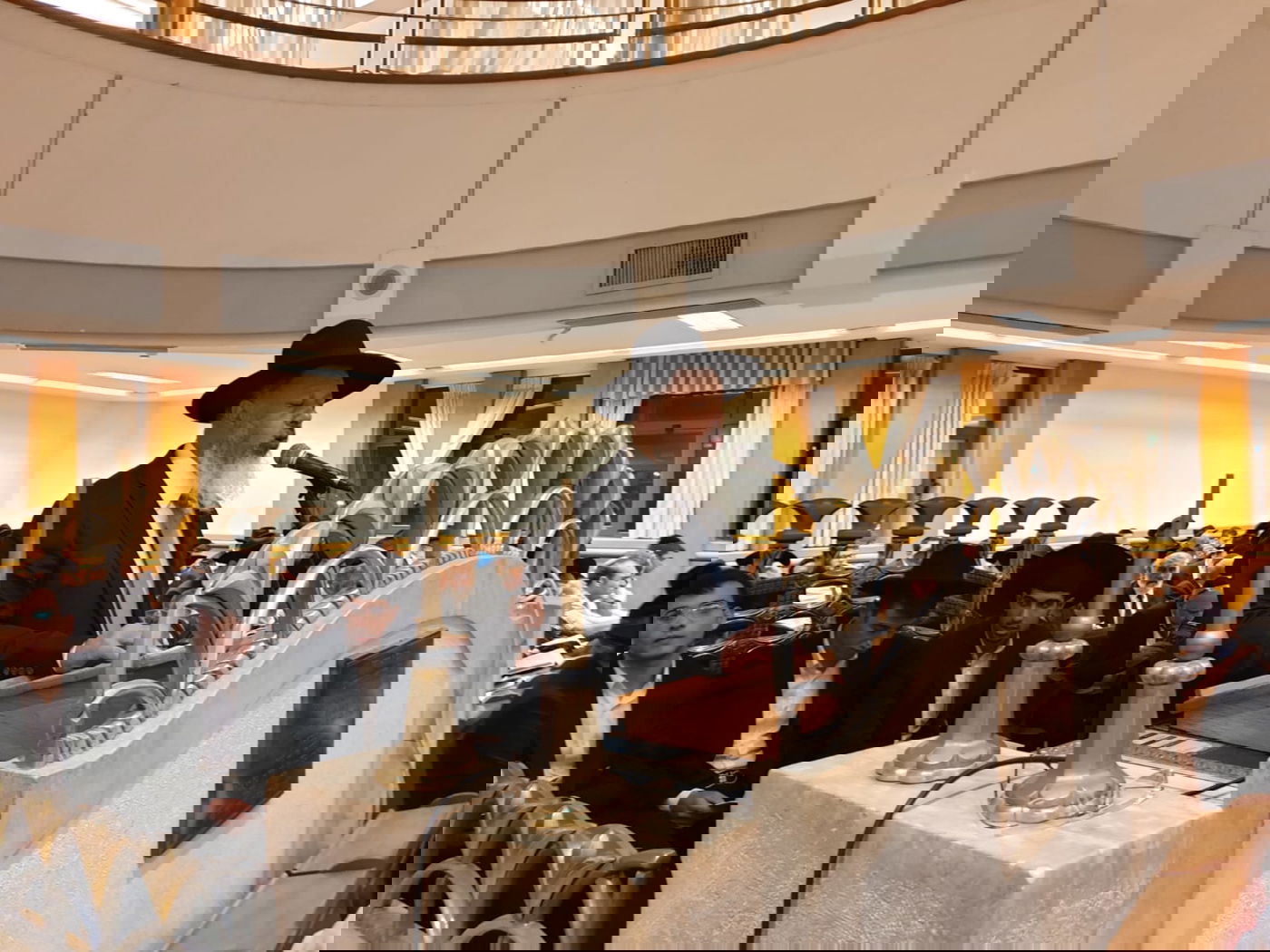 הסליחות בראשות הראשל"צ ו'חבר המועצת'