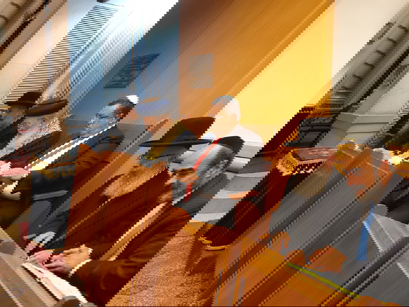 הסליחות בראשות הראשל"צ ו'חבר המועצת'