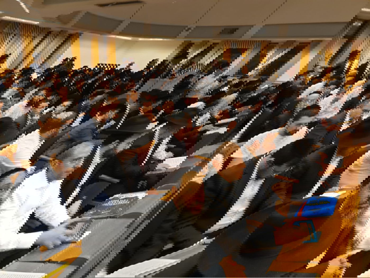 הסליחות בראשות הראשל"צ ו'חבר המועצת'