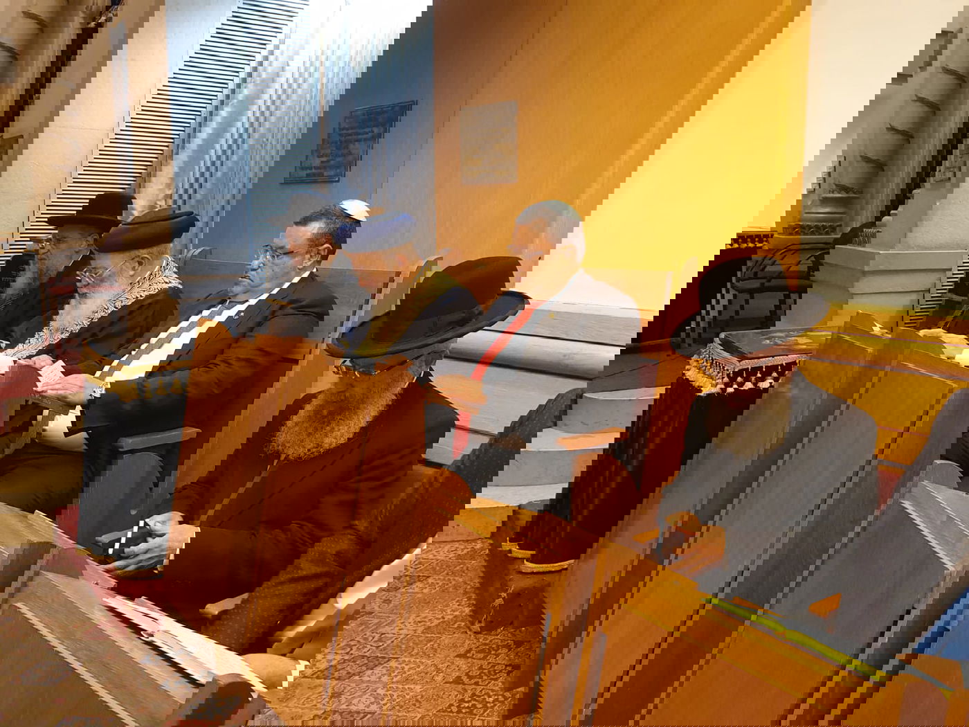 הסליחות בראשות הראשל"צ ו'חבר המועצת'