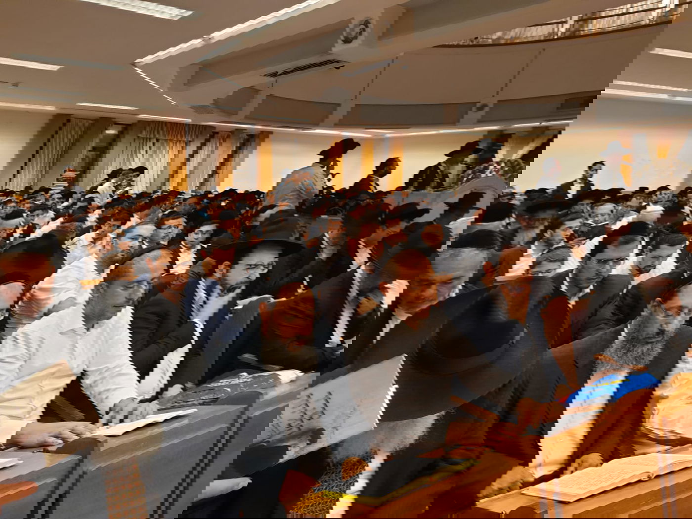 הסליחות בראשות הראשל"צ ו'חבר המועצת'