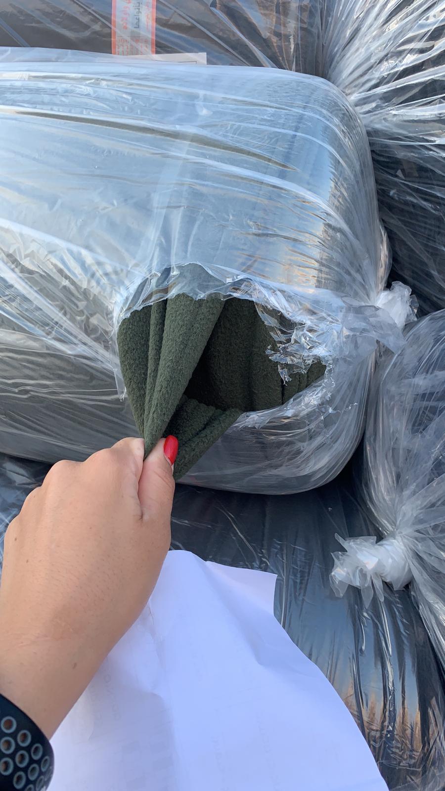 בדים בגוון מדי צה"ל נתפסו בדרכם לרצועת עזה