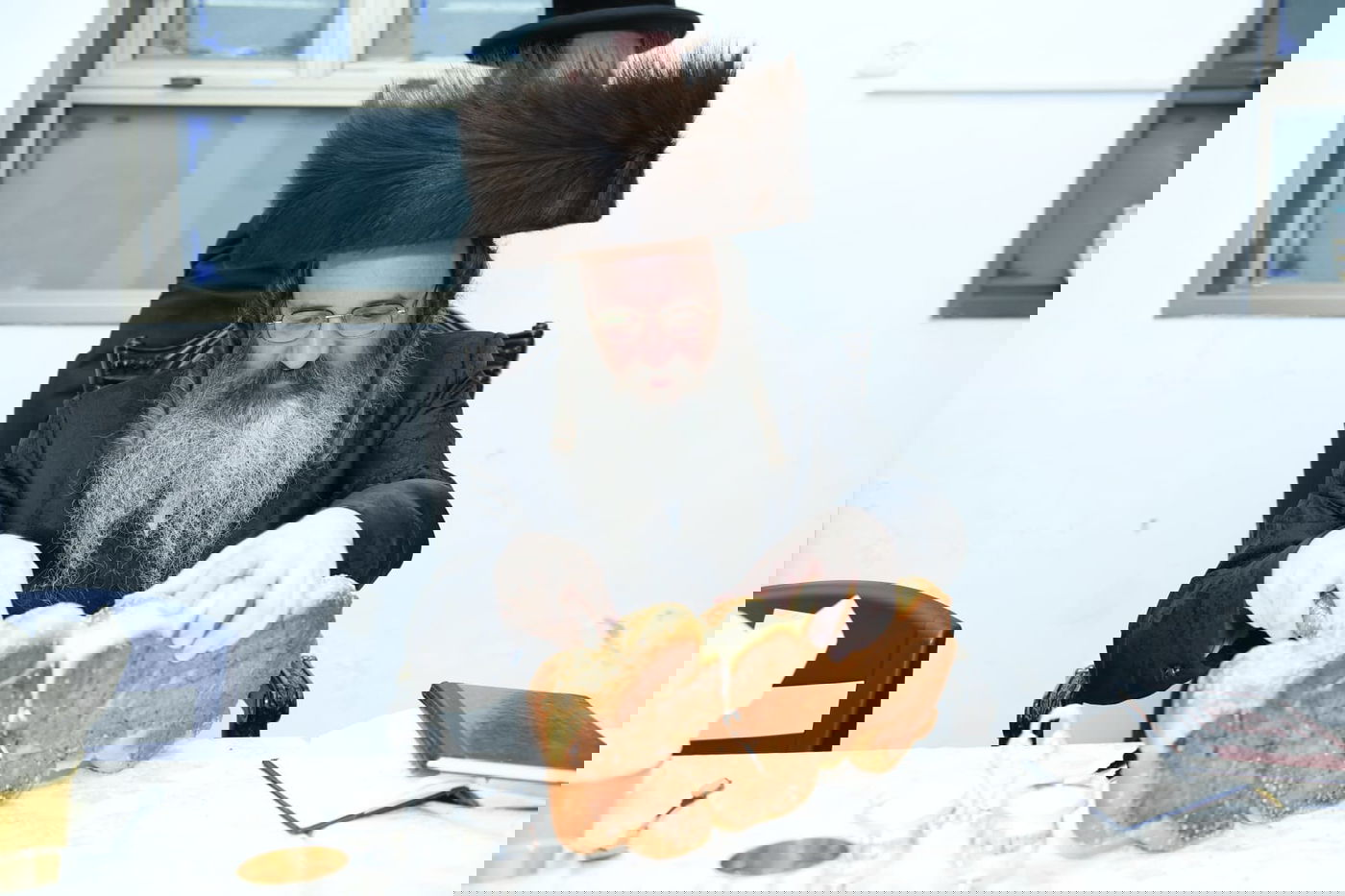 שמחת השבע ברכות לבנו של האדמו"ר מזוטשקא אמסנא