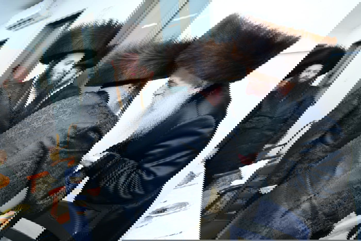 שמחת השבע ברכות לבנו של האדמו"ר מזוטשקא אמסנא