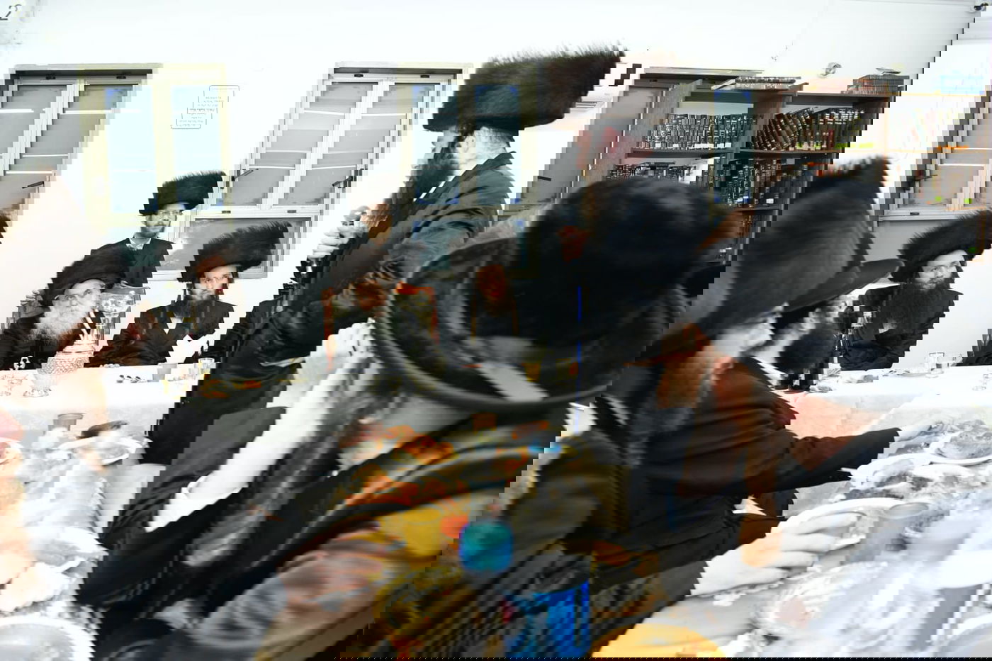 שמחת השבע ברכות לבנו של האדמו"ר מזוטשקא אמסנא