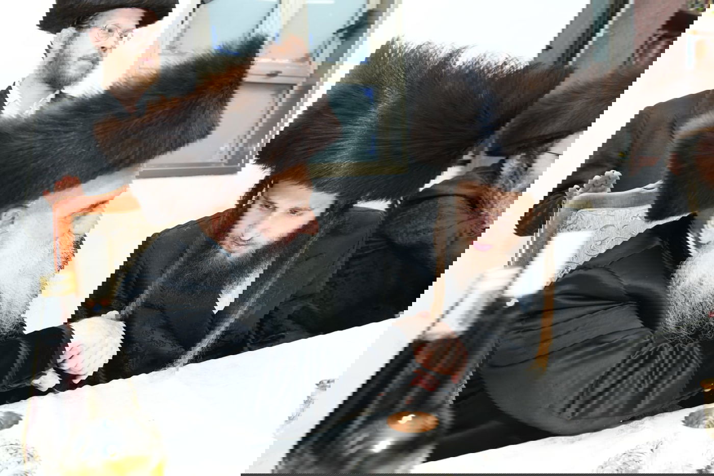 שמחת השבע ברכות לבנו של האדמו"ר מזוטשקא אמסנא