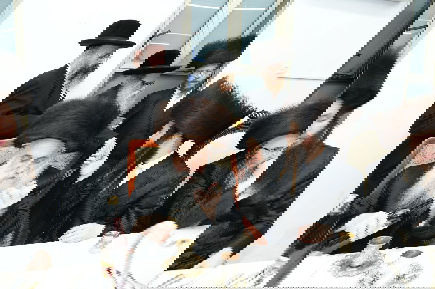 שמחת השבע ברכות לבנו של האדמו"ר מזוטשקא אמסנא