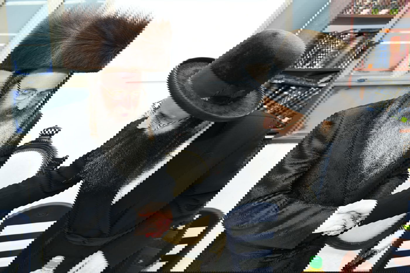 שמחת השבע ברכות לבנו של האדמו"ר מזוטשקא אמסנא