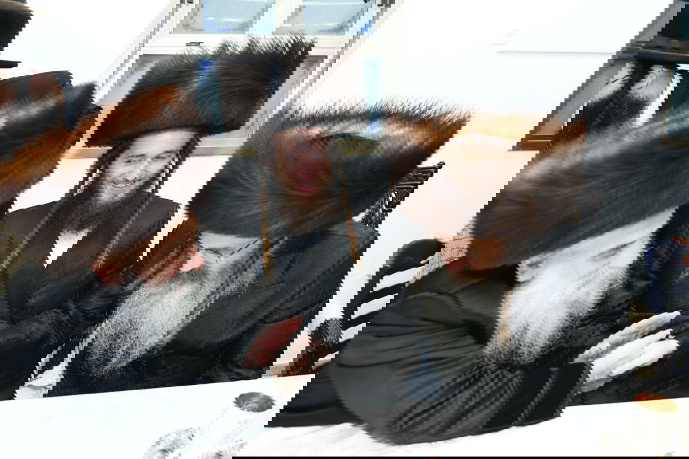 שמחת השבע ברכות לבנו של האדמו"ר מזוטשקא אמסנא