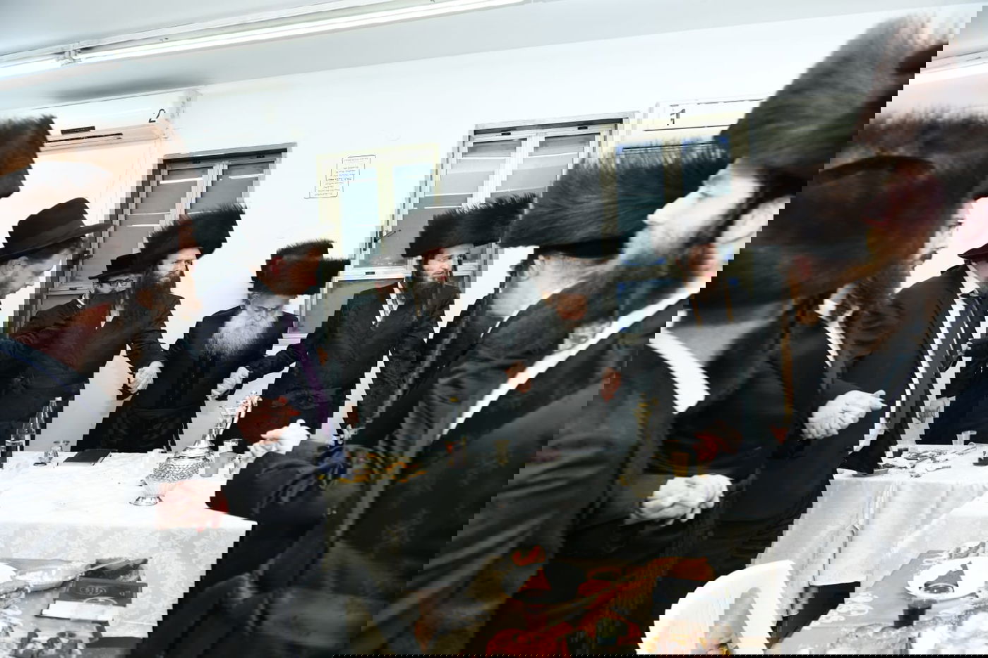 שמחת השבע ברכות לבנו של האדמו"ר מזוטשקא אמסנא