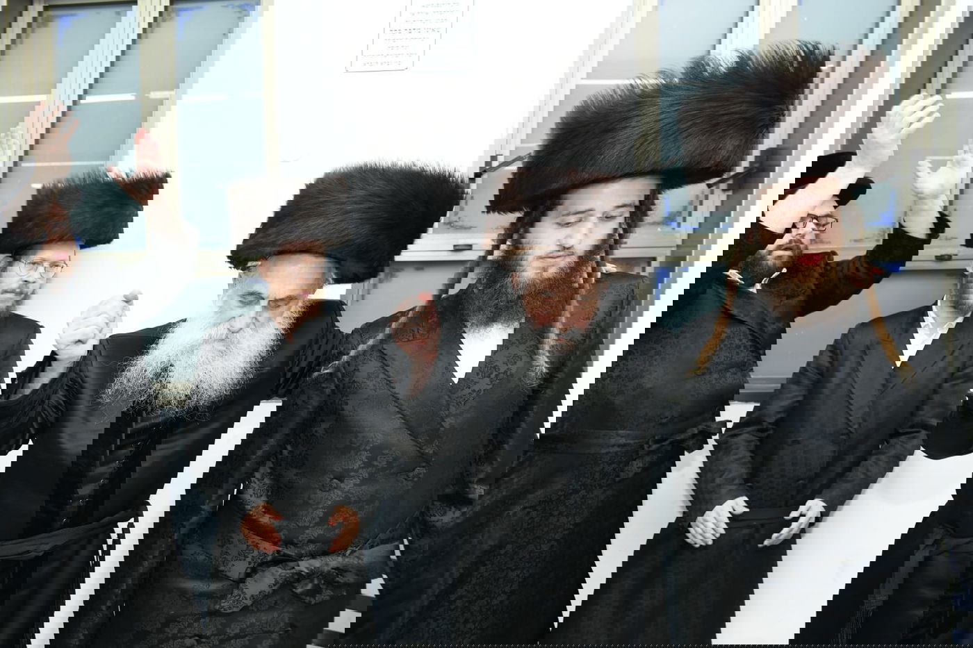 שמחת השבע ברכות לבנו של האדמו"ר מזוטשקא אמסנא