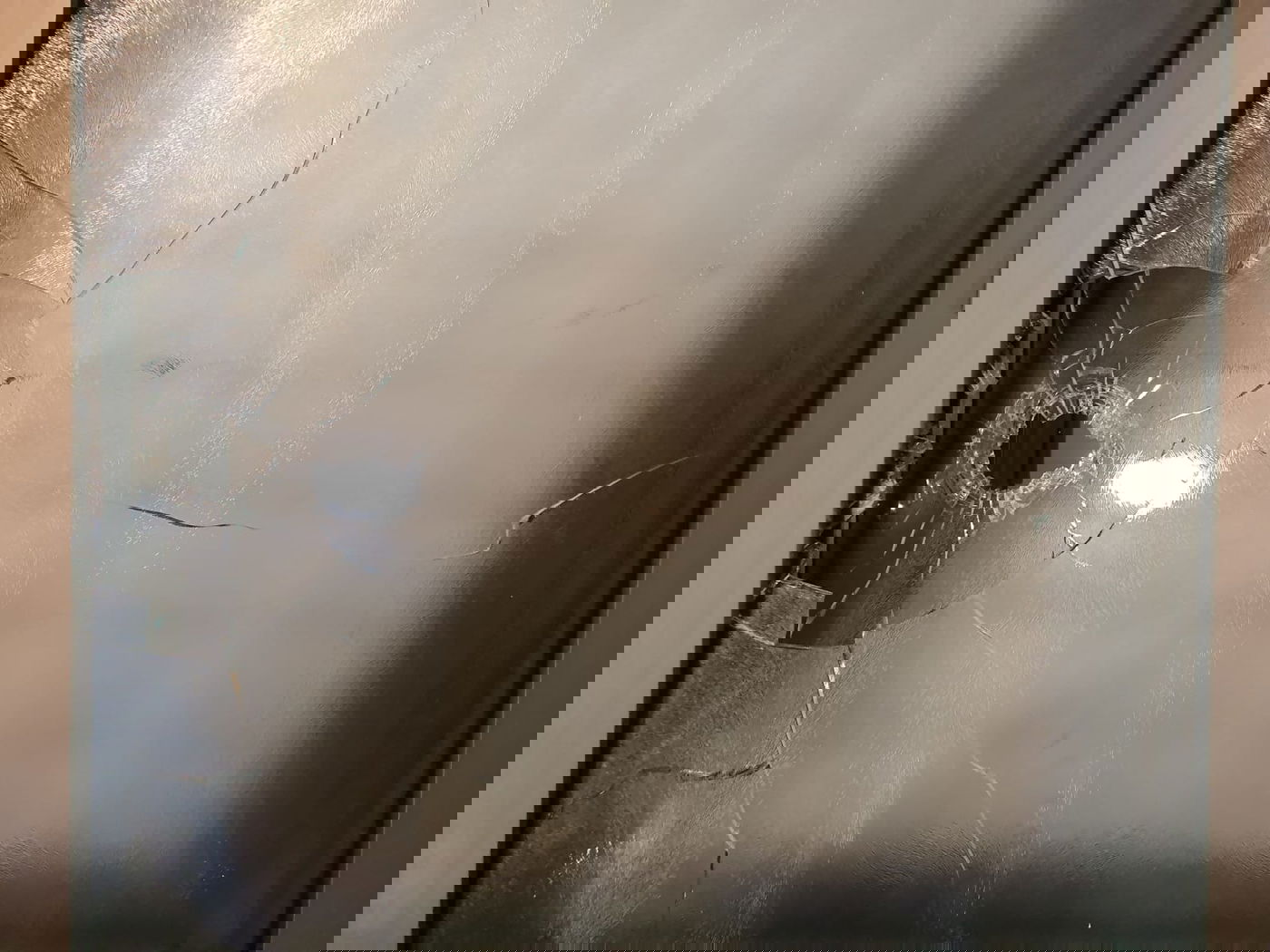 הפגיעה בבית.