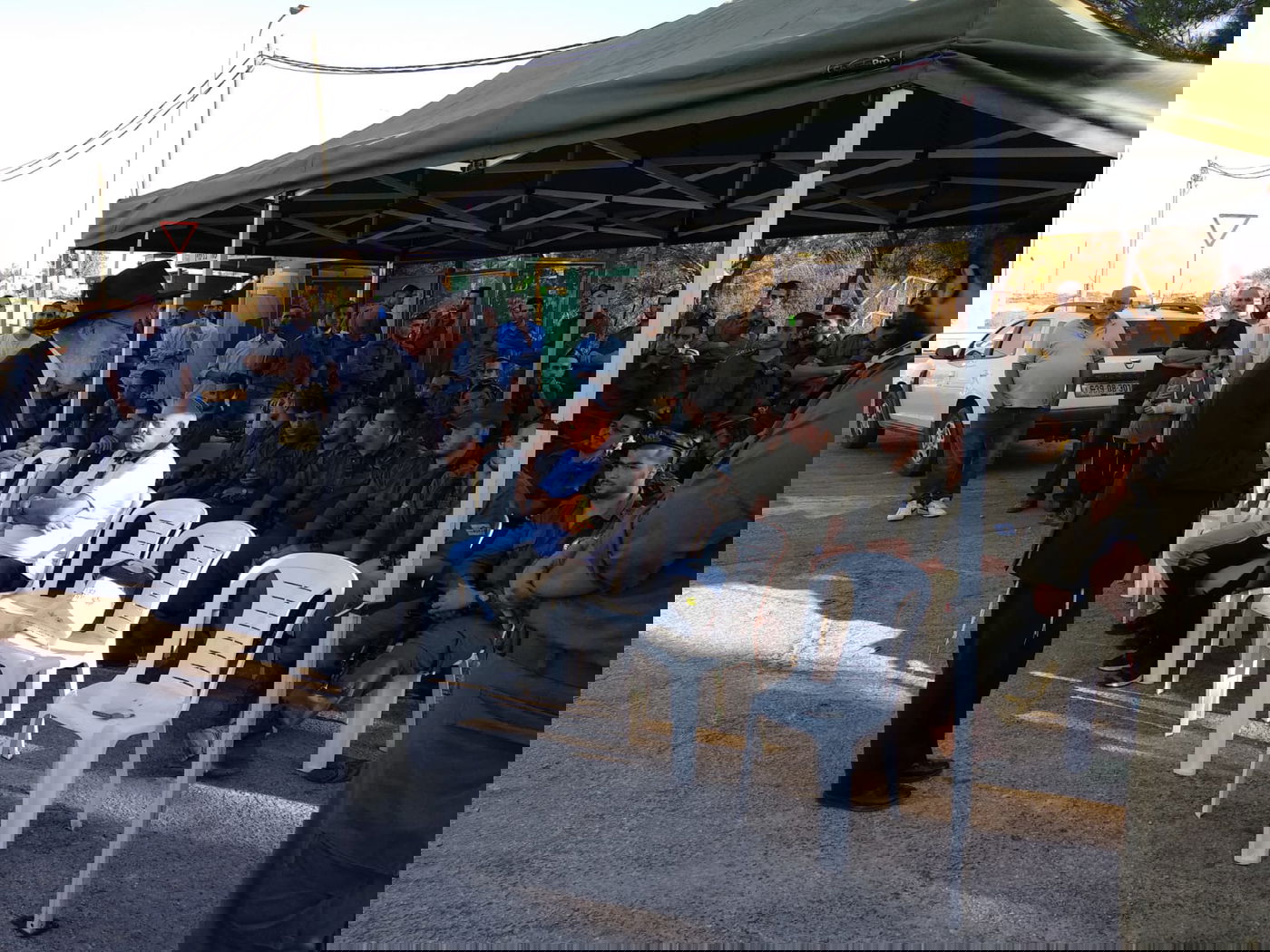 אנדרטה לזכר חיילי הגדוד החרדי שנרצחו בפיגוע ירי