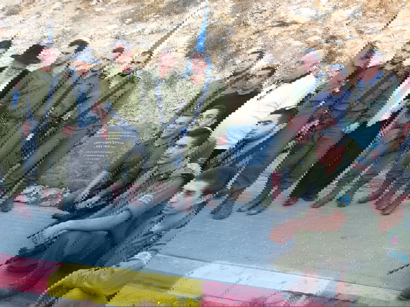 אנדרטה לזכר חיילי הגדוד החרדי שנרצחו בפיגוע ירי