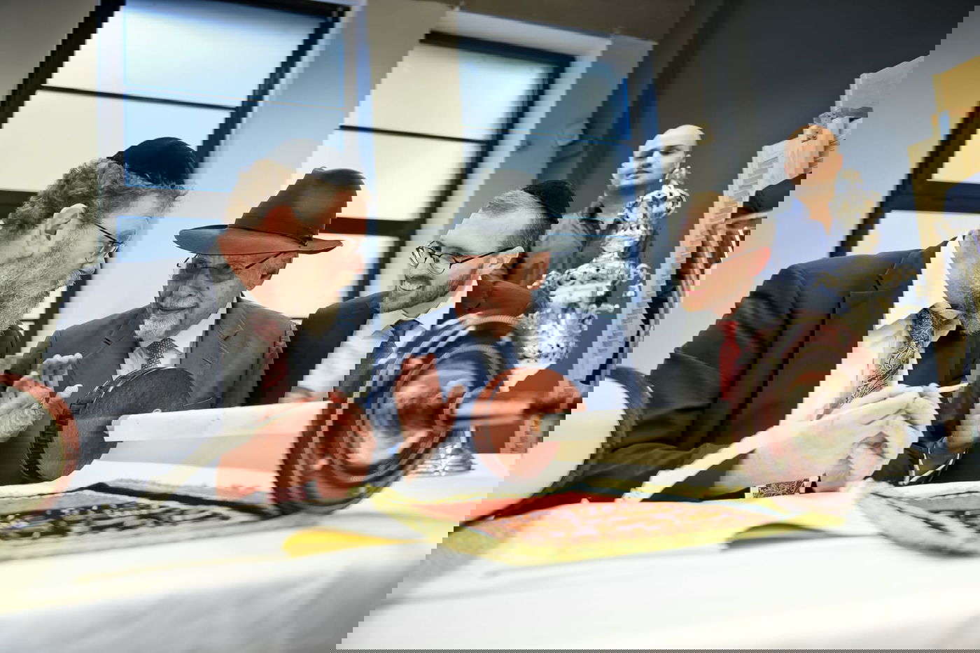 בקובנה חגגו הכנסת ספר תורה וחנוכת בית הכנסת