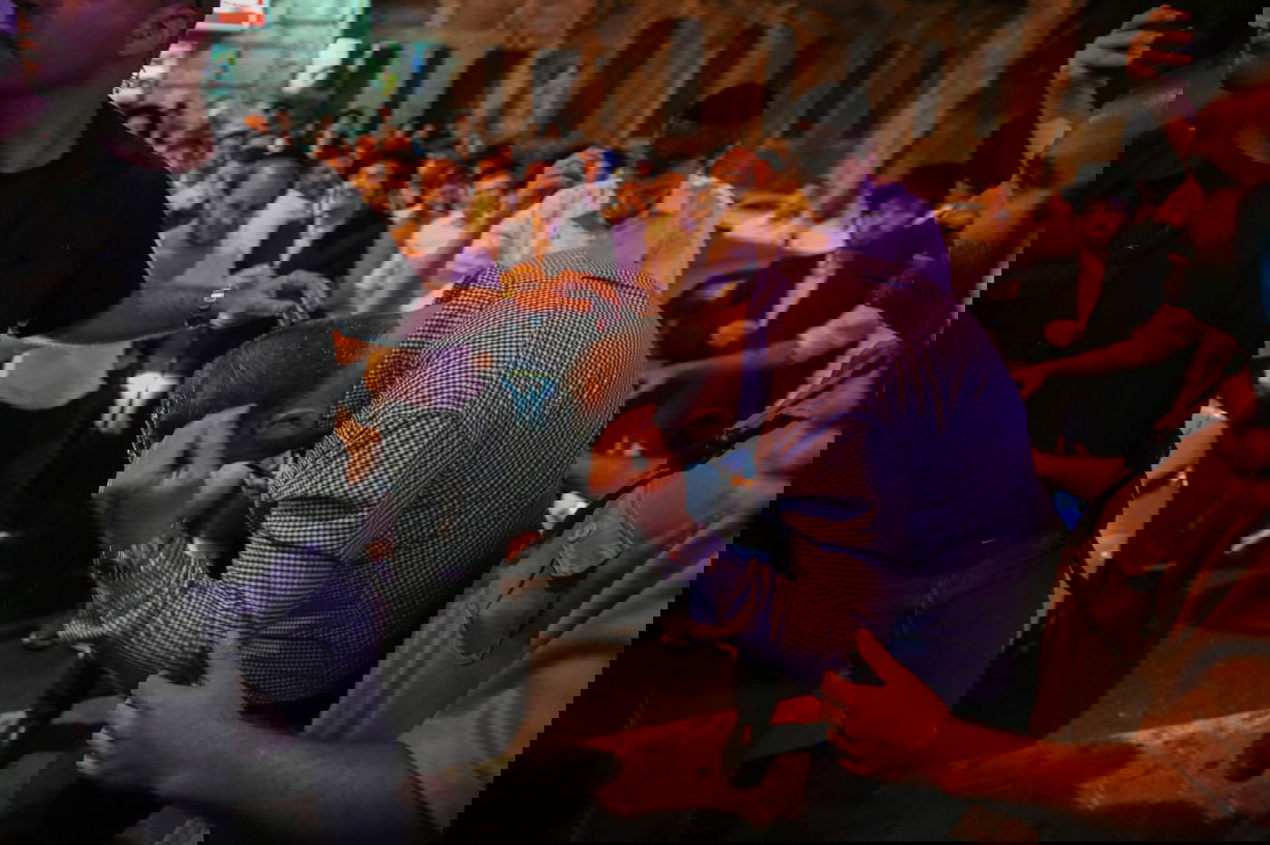 רון קובי הגיע לירושלים וגורש ממנה בידי הצעירים החרדים