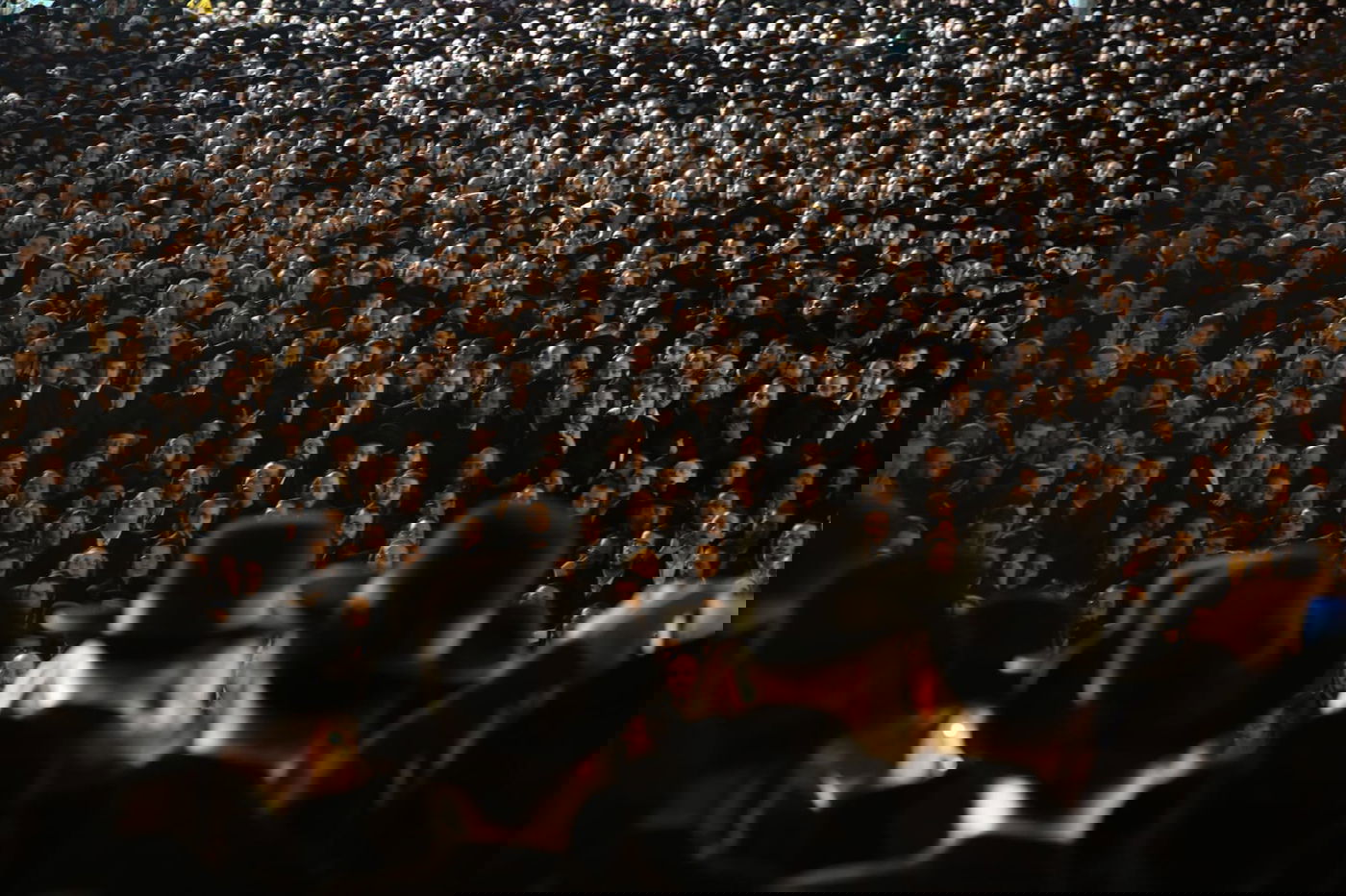 מעמד אדיר ומרגש: רבבות חרדים בעצרת המרכזית של ג'