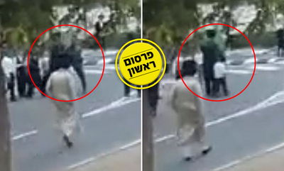 המפגין דחף שוטר? מצלמת האבטחה מוכיחה אחרת • צפו