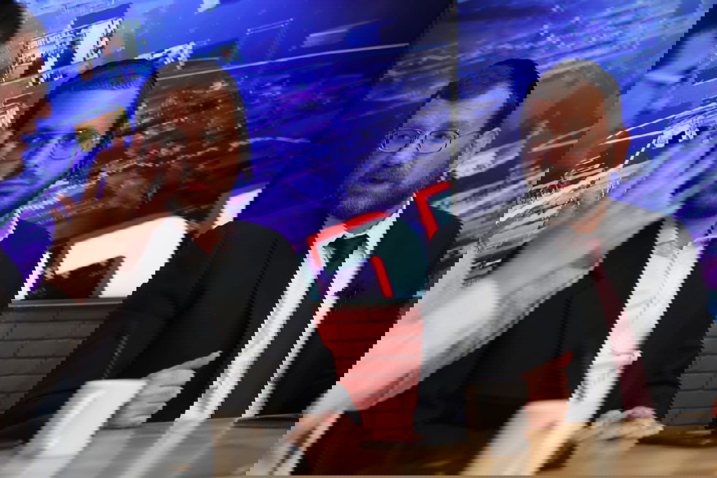 תיעוד ענק: כך נראה משדר ערב הבחירות ב'אולפן כיכר'